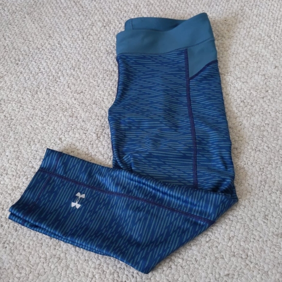 Under Armour Pants - Under Armour Capri Teal Pants Size XSmall